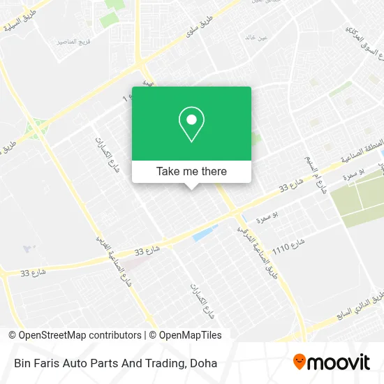 Bin Faris Auto Parts And Trading map