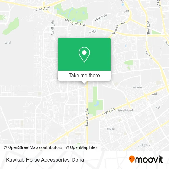 Kawkab Horse Accessories map