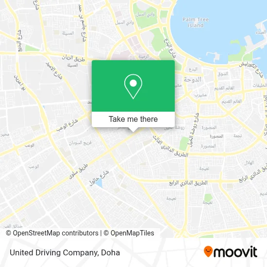 United Driving Company map