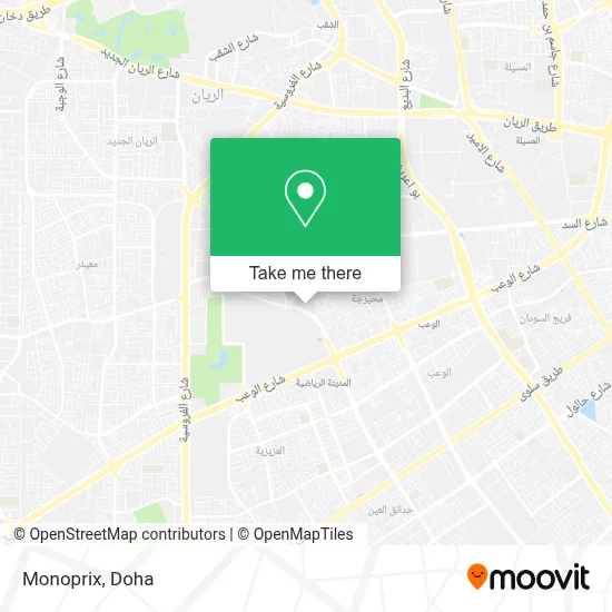 Monoprix map