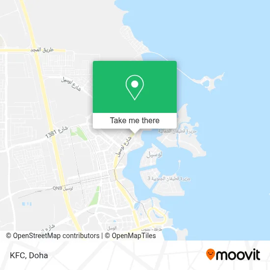 KFC map