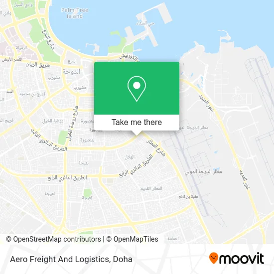 Aero Freight And Logistics map