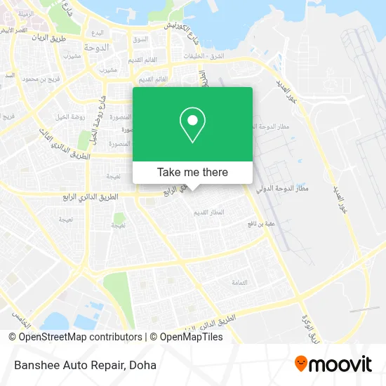 Banshee Auto Repair map