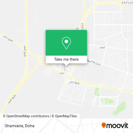 Shamiana map