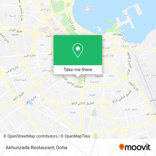Akhunzada Restaurant map