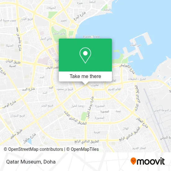 Qatar Museum map