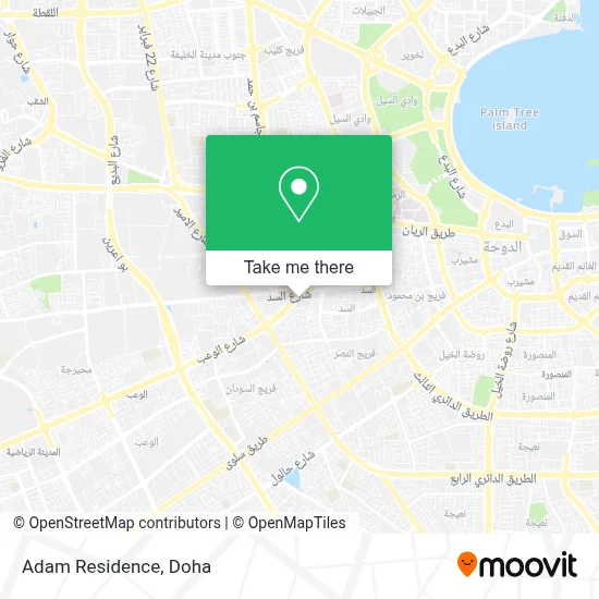Adam Residence map
