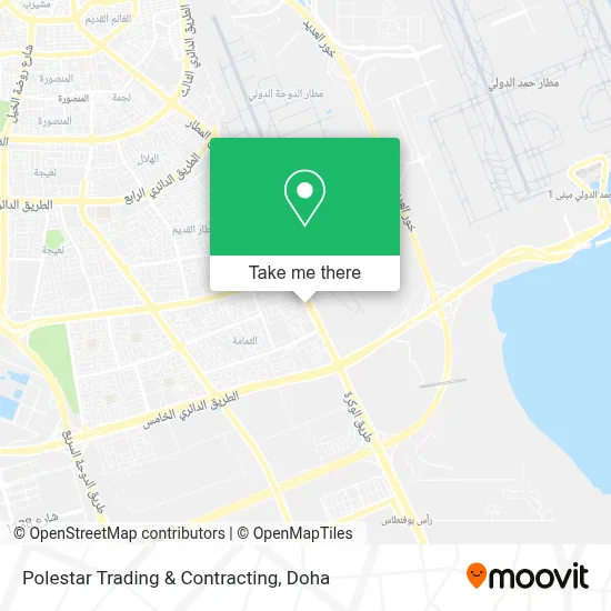 Polestar Trading & Contracting map