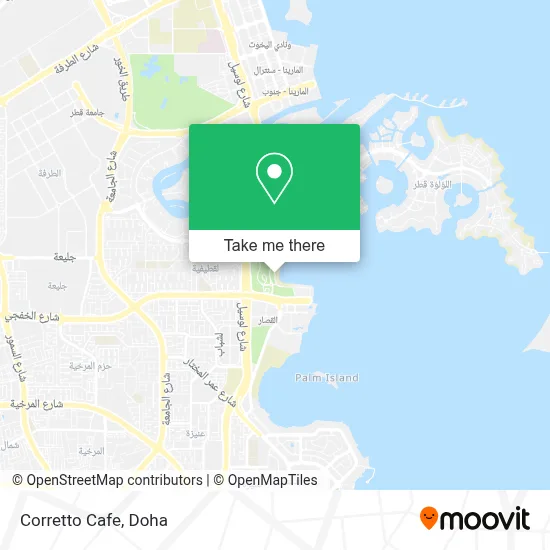 Corretto Cafe map