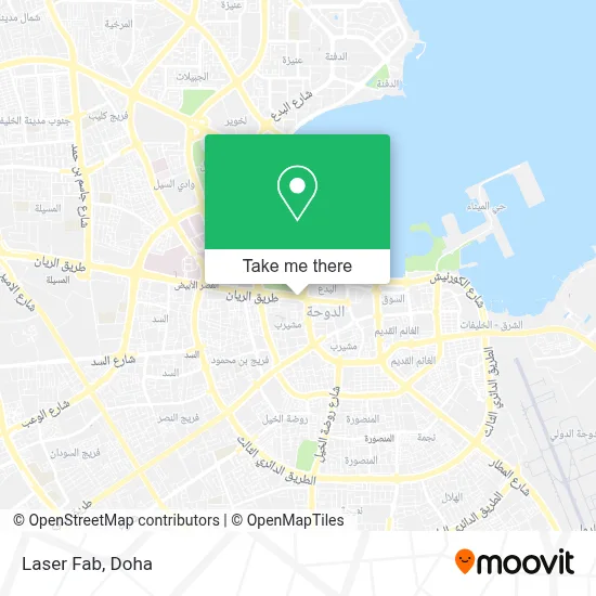 Laser Fab map