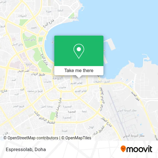 Espressolab map