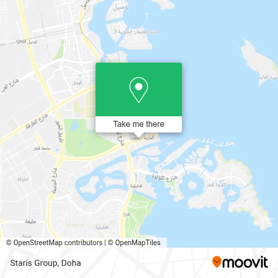 Staris Group map