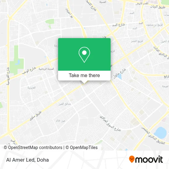 Al Amer Led map