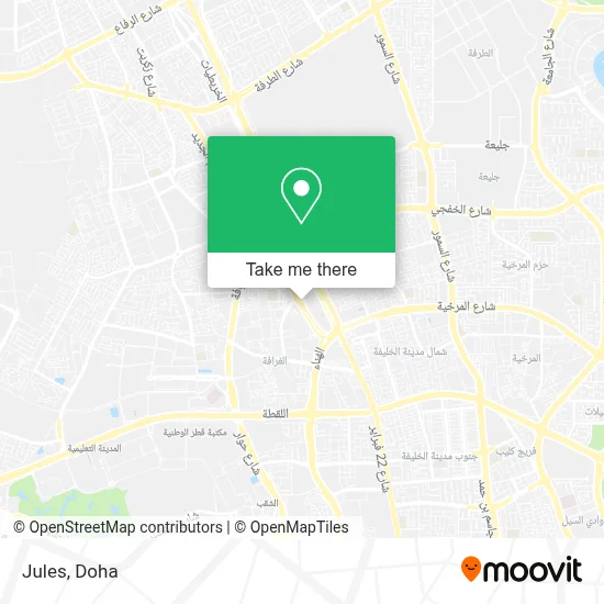 Jules map