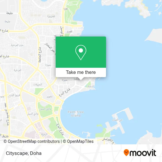 Cityscape map