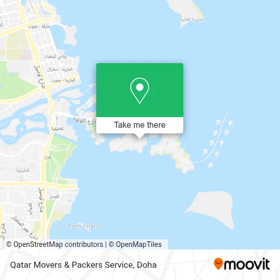 Qatar Movers & Packers Service map