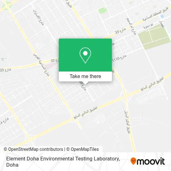Element Doha Environmental Testing Laboratory map