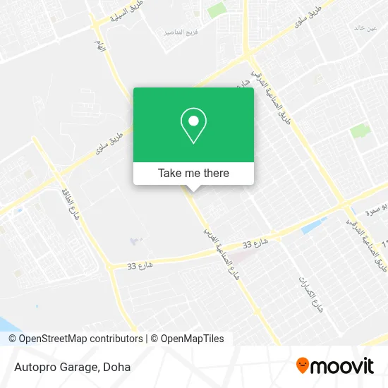 Autopro Garage map