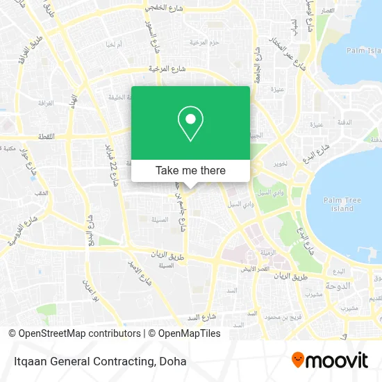 Itqaan General Contracting map