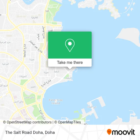 The Salt Road Doha map