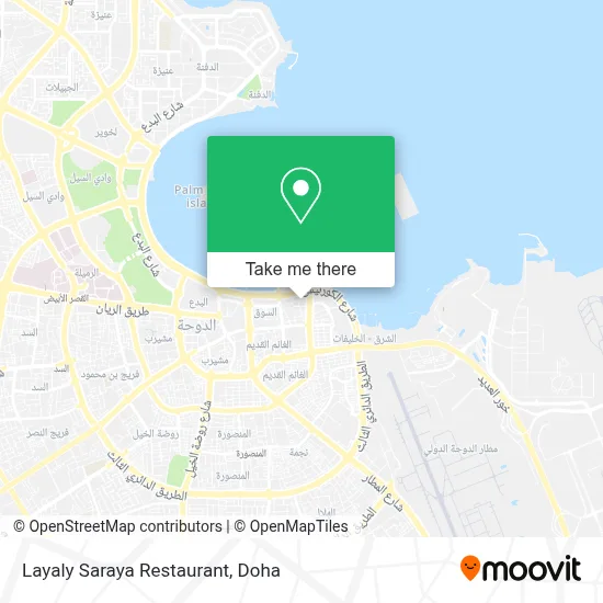 Layaly Saraya Restaurant map