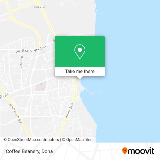 Coffee Beanery map