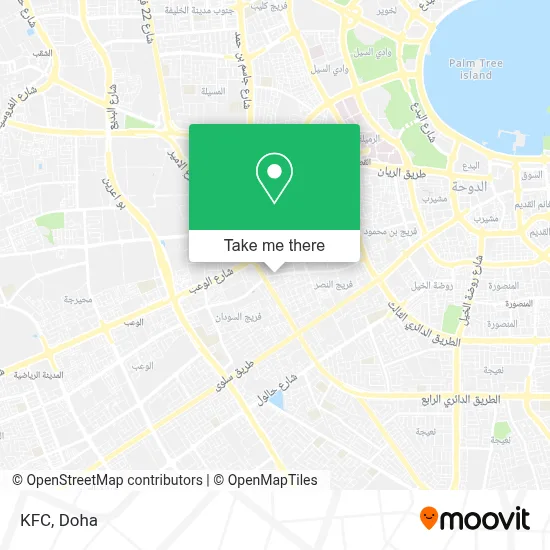 KFC map