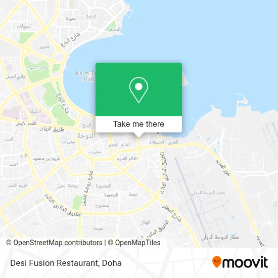 Desi Fusion Restaurant map