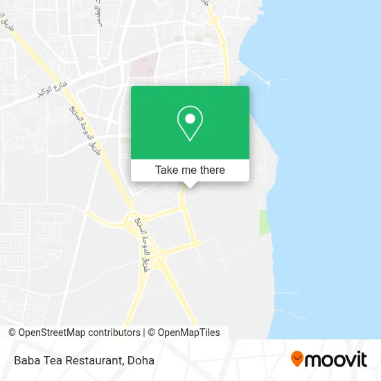Baba Tea Restaurant map