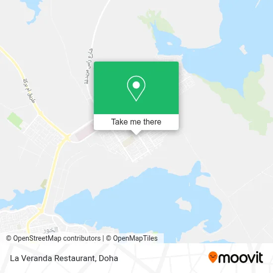 La Veranda Restaurant map