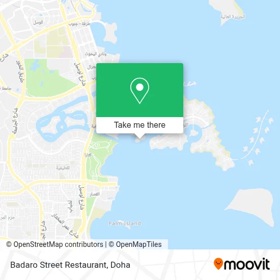 Badaro Street Restaurant map