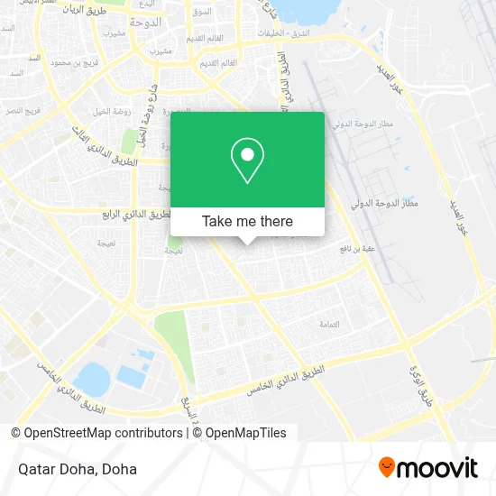 Qatar Doha map