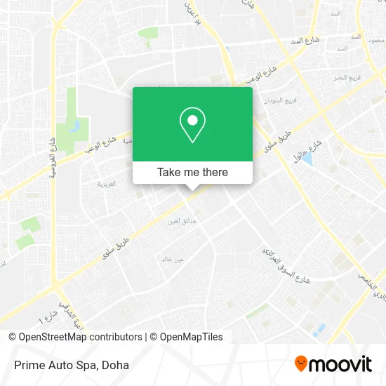 Prime Auto Spa map