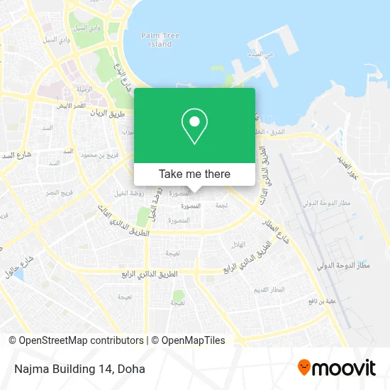 Najma Building 14 map