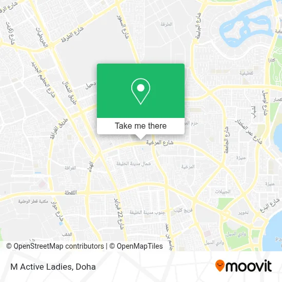 M Active Ladies map