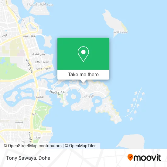 Tony Sawaya map