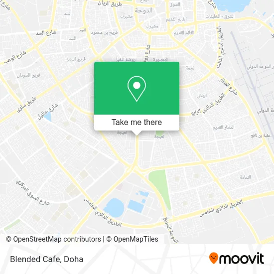 Blended Cafe map