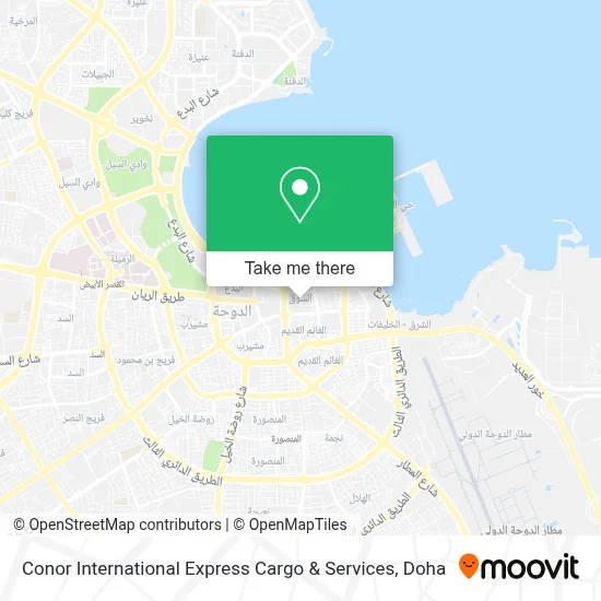 Conor International Express Cargo & Services map