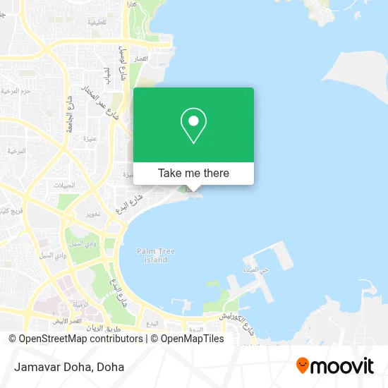 Jamavar Doha map