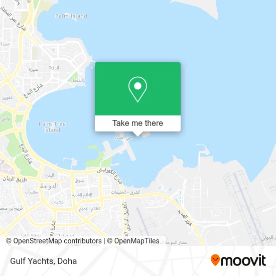 Gulf Yachts map