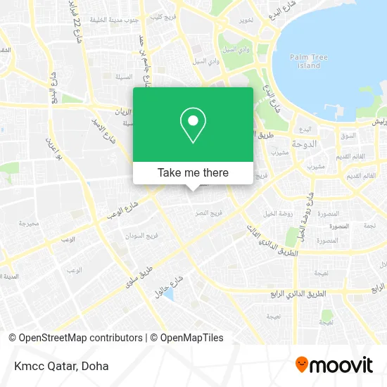 Kmcc Qatar map