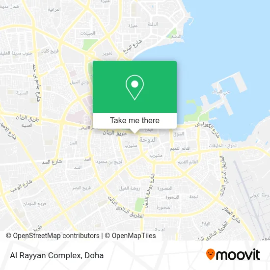 Al Rayyan Complex map