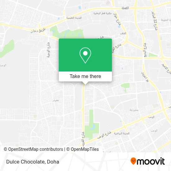 Dulce Chocolate map
