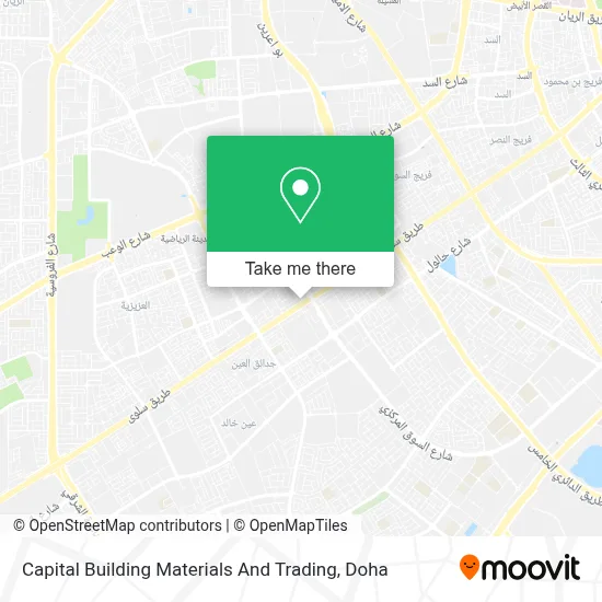 Capital Building Materials And Trading map