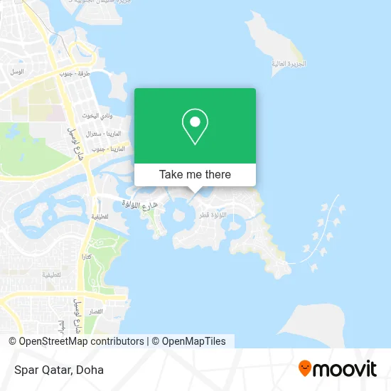 Spar Qatar map