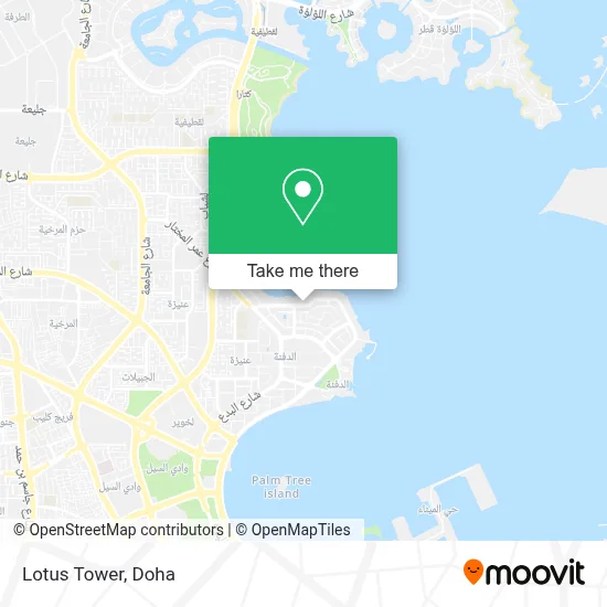 Lotus Tower map