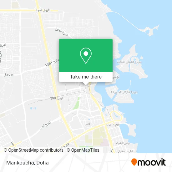 Mankoucha map