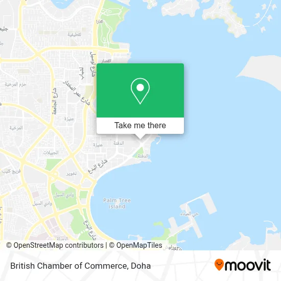 British Chamber of Commerce map