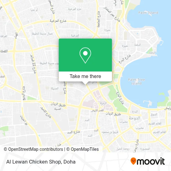 Al Lewan Chicken Shop map