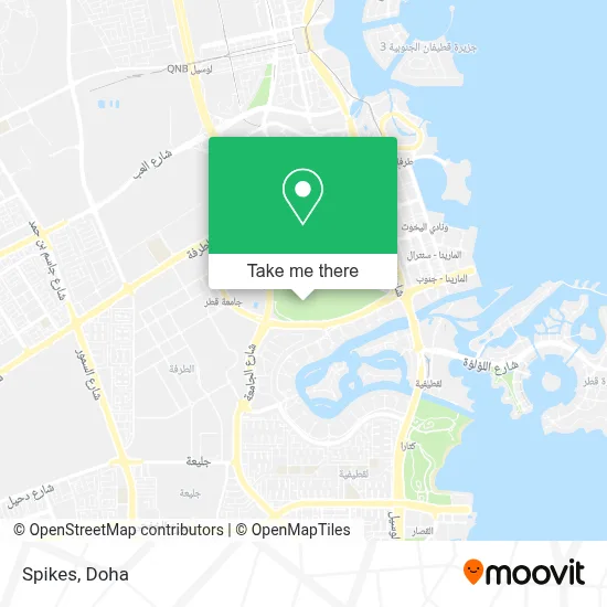 Spikes map